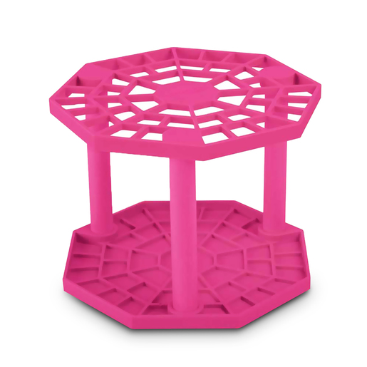 Soporte de Plástico para Pinceles Roel Rosa