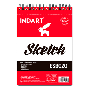 Cuaderno Sketch Roel Indart A5 100 hojas Cuaderno Sketch Roel Indart A5 100 hojas