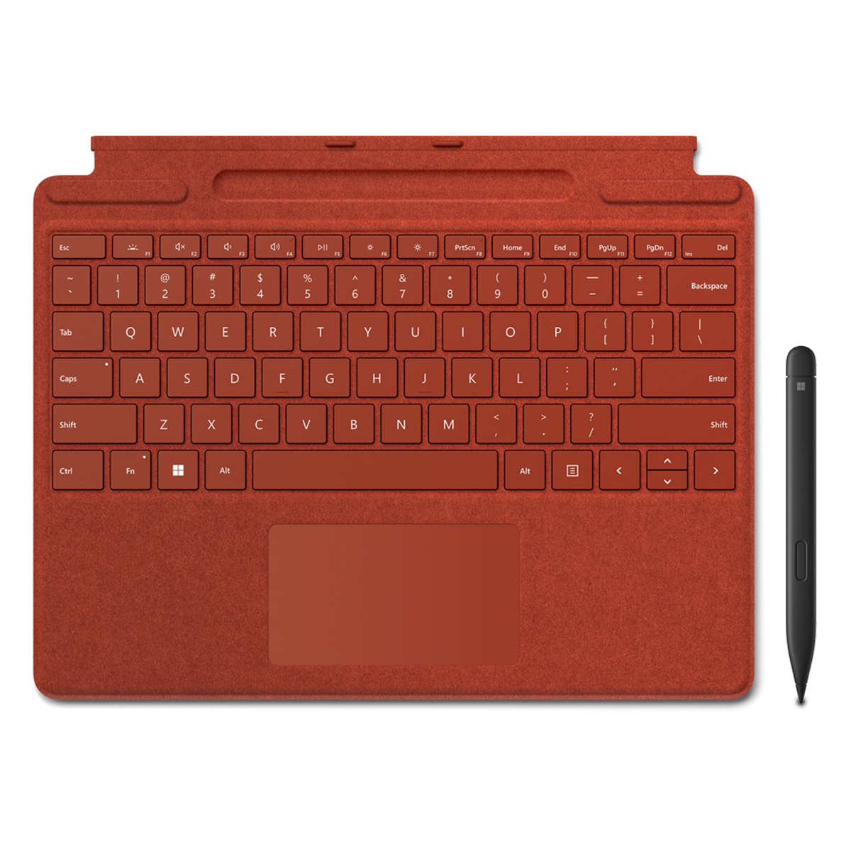 Teclado Inalámbrico con Lápiz Slim 2 Microsoft 8X600082 / Surface Pro 8 / Estándar / Rojo 