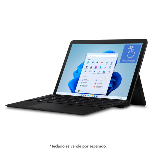 Laptop 2 en 1 Microsoft Surface Go 3 Intel Pentium Gold 10.5 pulg. 128gb SSD 8gb RAM Negro