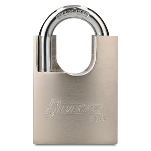Candado de Máxima Seguridad Silverline / Acero / 50 mm / Plata Candado de Máxima Seguridad Silverline / Acero / 50 mm / Plata