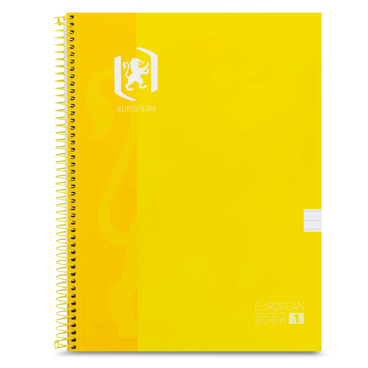Cuaderno Profesional European Raya Amarillo 80 hojas