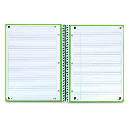 Cuaderno Profesional European Raya Verde 80 hojas