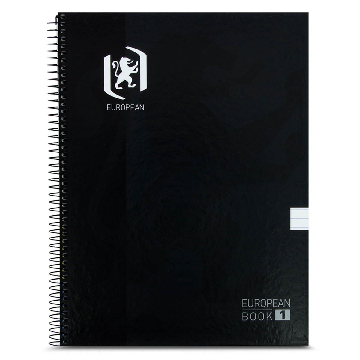 Cuaderno Profesional European Raya Negro 80 hojas 
