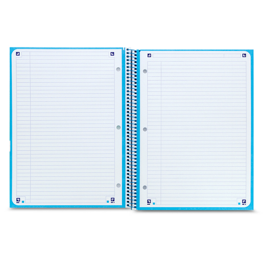 Cuaderno Profesional European Raya Azul Claro 80 hojas