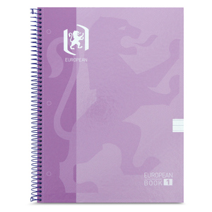 Cuaderno Profesional European Raya Lavanda 80 hojas