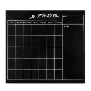 Pizarrón con Calendario Red Top / MDF / 36.5 x 39.5 cm / Negro Pizarrón con Calendario Red Top / MDF / 36.5 x 39.5 cm / Negro