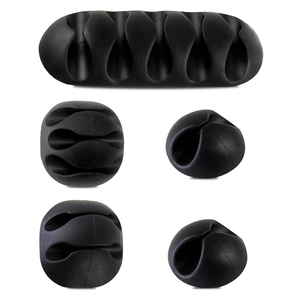 Organizador de Cables Spectra ZY-3 / 5 piezas / Negro Organizador de Cables Spectra ZY-3 / 5 piezas / Negro