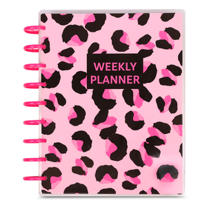 Planeador Semanal Red Top Animal Print Rosa 87 hojas Planeador Semanal Red Top Animal Print Rosa 87 hojas