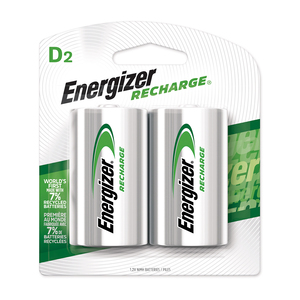 Pila Recargable Energizer D 2 piezas Pila Recargable Energizer D 2 piezas
