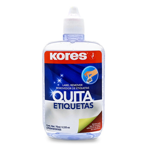QUITA ETIQUETAS KORES 75ML QUITA ETIQUETAS KORES 75ML