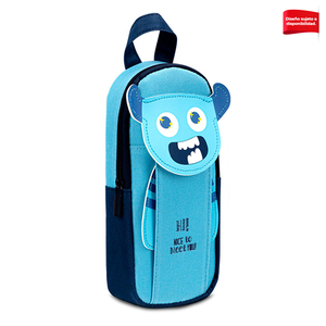 Estuche Escolar Deli Monster Colores Estuche Escolar Deli Monster Colores