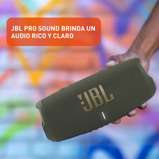 Bocina Bluetooth JBL Charge 5 Verde