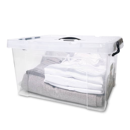 Cajas de Plástico con Tapa Office Depot 35 L