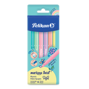 Plumones Colorella Star Pelikan x24 | Punta Fina 0.8 mm – Colores Vibrantes y Lavables Plumones Colorella Star Pelikan x24 | Punta Fina 0.8 mm – Colores Vibrantes y Lavables