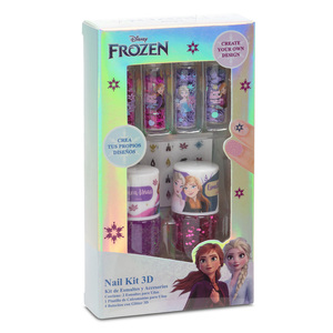 Kit Infantil de Uñas 3D Frozen Kit Infantil de Uñas 3D Frozen