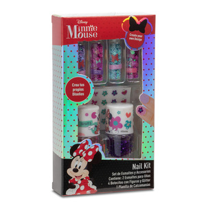 Kit de Uñas 3D Minnie Mouse Kit de Uñas 3D Minnie Mouse