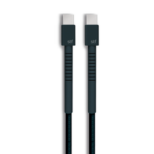 Cable tipo C a tipo C STF A02794 / 1 metro / Negro 