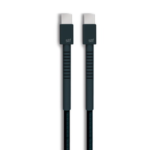 Cable tipo C a tipo C STF A02794 / 1 metro / Negro Cable tipo C a tipo C STF A02794 / 1 metro / Negro