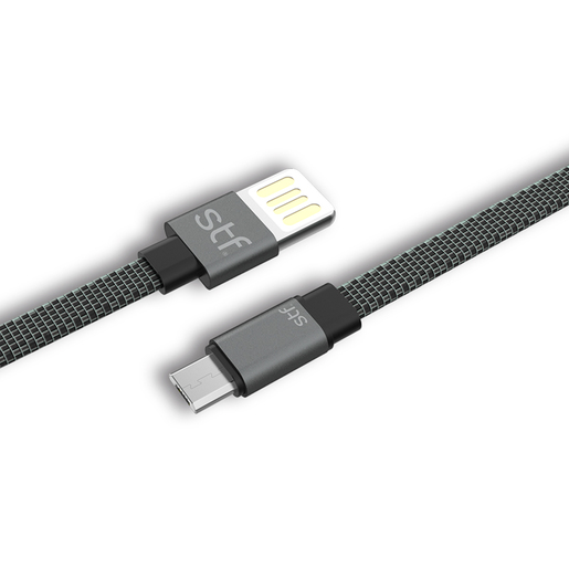 Cable USB a Micro USB STF A02831 / 1 metro / Negro 