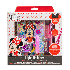 Diario con Pluma Reveladora de Secretos Minnie Mouse Diario con Pluma Reveladora de Secretos Minnie Mouse