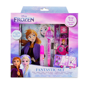 Diario con Candado y Accesorios Frozen Diario con Candado y Accesorios Frozen