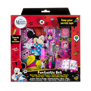 Diario con Candado y Accesorios Minnie Mouse Diario con Candado y Accesorios Minnie Mouse