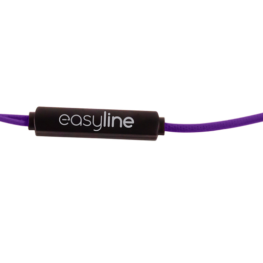 Audífonos Easy Line EL-995708 / In ear / Alámbricos / True Wireless / Morado con negro 