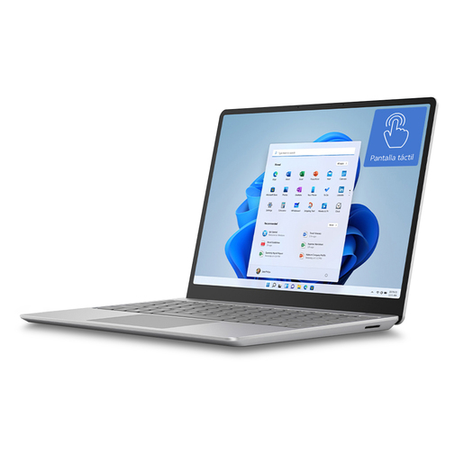 Laptop Microsoft Surface Go 2 Intel Core i5 11a Gen 12.4 pulg. 256gb SSD 8gb RAM Plata