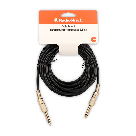 Cable de Audio Plug a Plug RadioShack 7.6 m