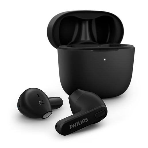 Audífonos Bluetooth Inalámbricos Philiips TMPH03 / In ear / True Wireless / Negro 
