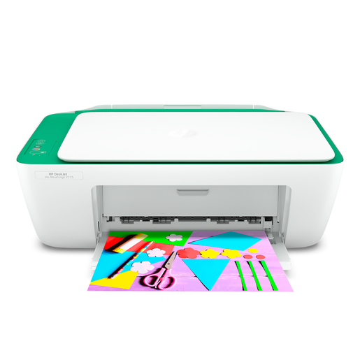  HP Deskjet 1255 Impresora compacta de inyección de tinta a  color de una sola función, portátil, equipo de oficina en casa, color  blanco, solo impresión, conectividad USB, 4800 x 1200 ppp