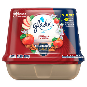 Aromatizante en Cubo Glade Manzana Canela 180 gr Aromatizante en Cubo Glade Manzana Canela 180 gr
