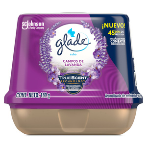 Aromatizante en Cubo Glade Campos de Lavanda 180 gr Aromatizante en Cubo Glade Campos de Lavanda 180 gr