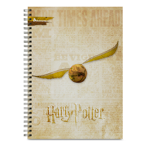 Cuaderno Profesional Arimany Harry Potter Cuadro Grande 100 hojas