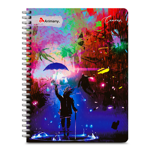 Cuaderno Profesional Arimany Canvas Raya 100 hojas