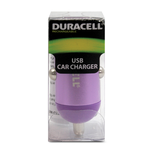 Cargador para Auto Duracell MP9961 / USB / Colores surtidos 