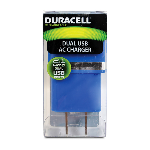 Cargador de Pared para Celular Duracell MP6979 / USB / Colores surtidos 