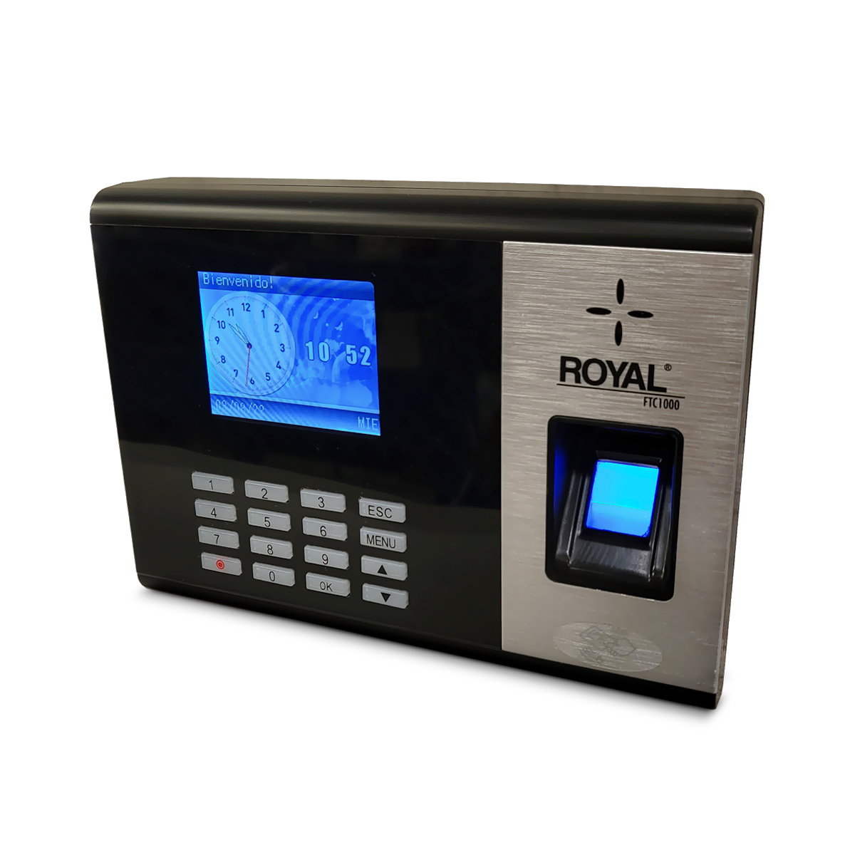 Reloj Checador de Huella Digital Royal FTC1000 1000 Empleados | Office Depot  Mexico
