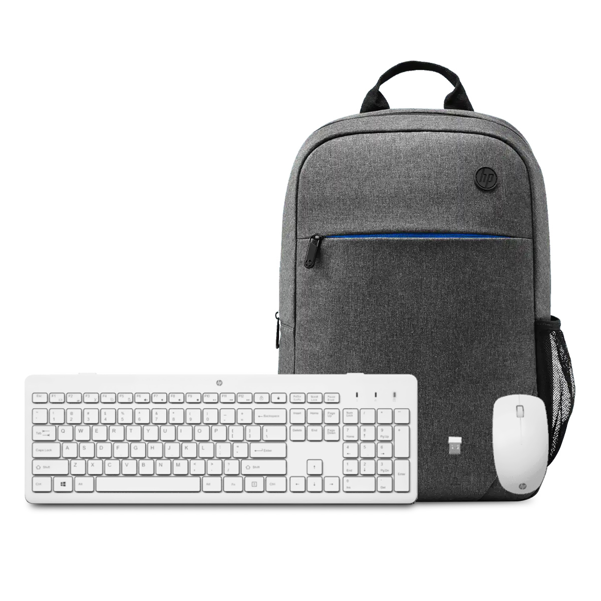 Mouse y Teclado Inalámbricos HP 230 más Mochila para Laptop