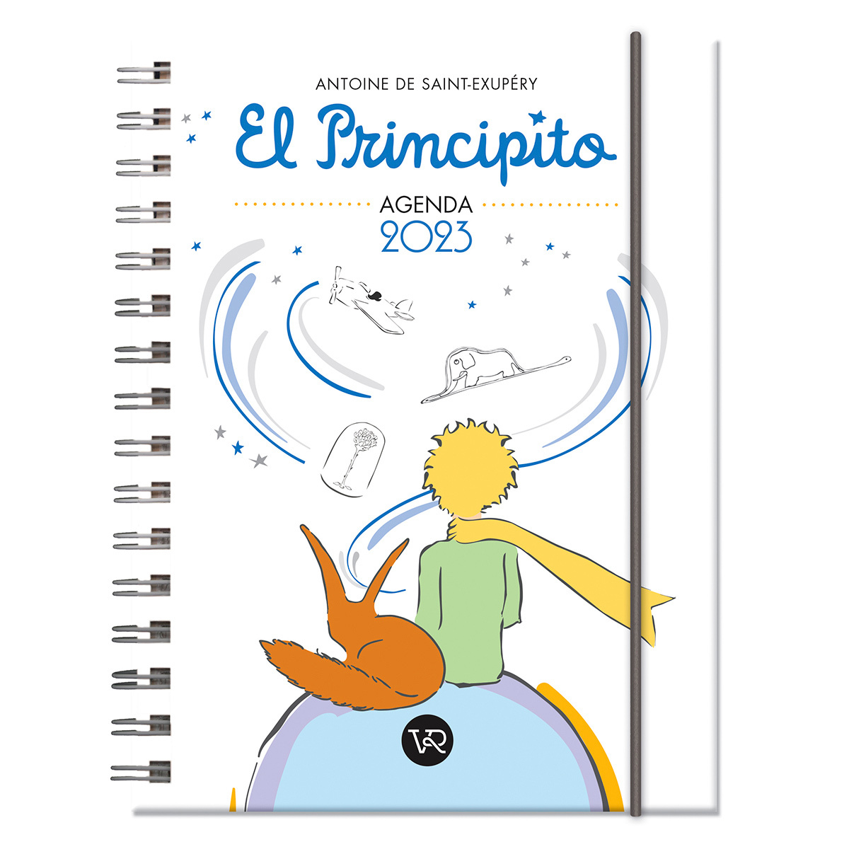 Agenda El Principito 2023 VR Editoras / Diaria / Blanco