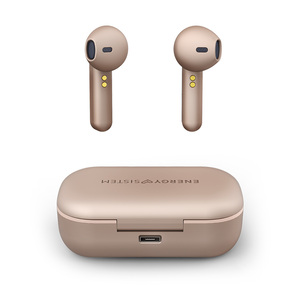Audífonos Bluetooth Inalámbricos Energy Sistem Style 3 / In ear / True Wireless / Rosa oro Audífonos Bluetooth Inalámbricos Energy Sistem Style 3 / In ear / True Wireless / Rosa oro