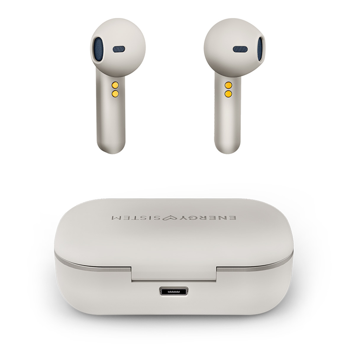 Audífonos Bluetooth Inalámbricos Energy Sistem Style 3 / In ear / True Wireless / Ivory