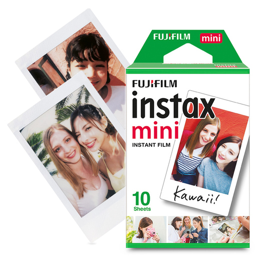 Papel Fotográfico Fujifilm Instax Mini / 10 hojas / 46 x 46 mm 