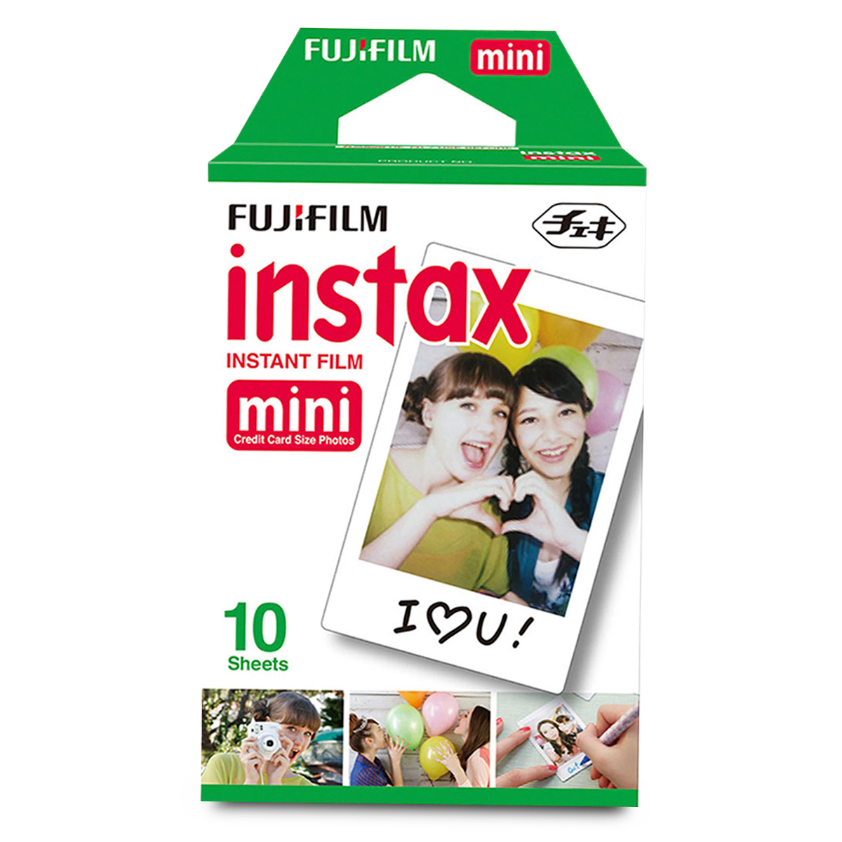 Papel Fotográfico Fujifilm Instax Mini 10 hojas 46 x 46 mm | Office Mexico