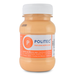 Pintura Acrílica Politec 322 Carne 100 ml  Pintura Acrílica Politec 322 Carne 100 ml