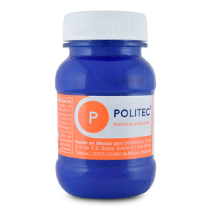 Pintura Acrílica Politec 310 Azul Cobalto 100 ml  Pintura Acrílica Politec 310 Azul Cobalto 100 ml