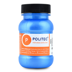 Pintura Acrílica Politec 513 Azul Metálico 100 ml Pintura Acrílica Politec 513 Azul Metálico 100 ml