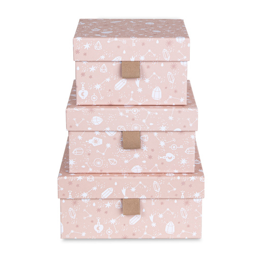 Cajas Bigso Box Of Sweden Tilly Rosa 3 piezas