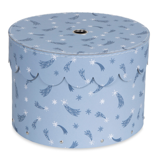 Cajas Redondas Bigso Box Of Sweden Wilma Azul 2 piezas